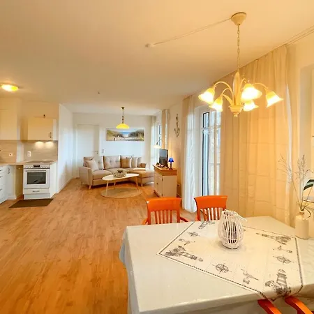 公寓 Bernsteinquartier Blaues Fenster 科尔平塞